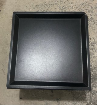 Estante Cubo Metal y Cristal 30x30x30