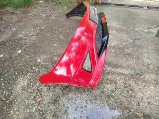 Pareja de Paragolpes Honda Civic Type R FN2 Rojo