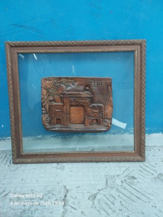 Cuadro Puerta del Carmen 1808 Madera y Cristal