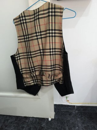 Chaleco Burberry Cuero Mujer