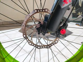 Bicicleta eléctrica Fat Bike con cargo original,