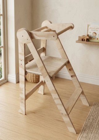 Torre pieghevole e regolabile per bambini montessori NUOVA