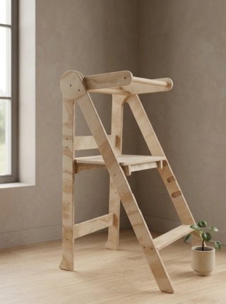 Torre pieghevole e regolabile per bambini montessori NUOVA