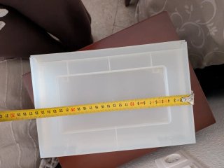 Caja Almacenaje Plástico Transparente Ikea
