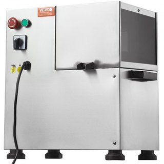 Extractor de Jugo de Caña de Azúcar Eléctrico, Máquina de Jugo de Caña de Azúcar de 800W con Alta Producción de 661LBS/H, 4 Rodillos de Acero Inoxidable, Ajuste Automático de Presión de Rodillo pa...