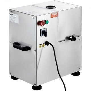 Extractor de Jugo de Caña de Azúcar Eléctrico, Máquina de Jugo de Caña de Azúcar de 800W con Alta Producción de 661LBS/H, 4 Rodillos de Acero Inoxidable, Ajuste Automático de Presión de Rodillo pa...