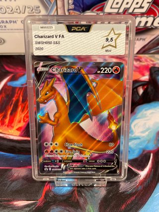 Charizard V FA SWSH050 S&S 2020 PCA 9.5 Mint