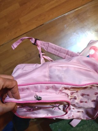 Dos mochilas infantiles rosas