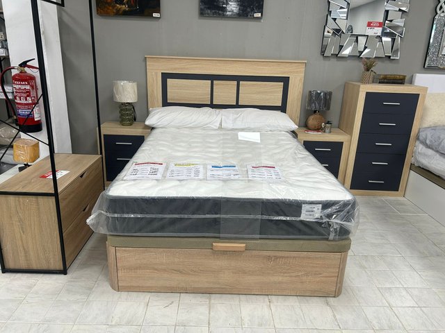 Cama Canapé y Cabecero Matrimonial Nuevo