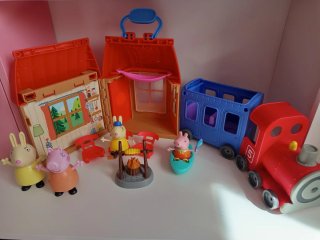 Juguetes Peppa Pig: Casita y Tren