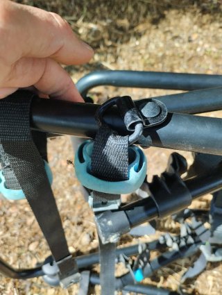 Portabicicletas Norauto Strap 100TR 3 bicis