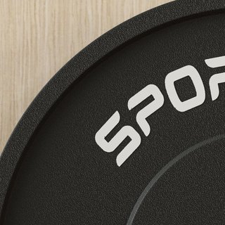 Conjunto 2 Discos de Peso 2X5/10/20 Kg de Goma, Discos para Gimnasio y Casa con Agujero de 5 Cm para Mancuernas y Barras