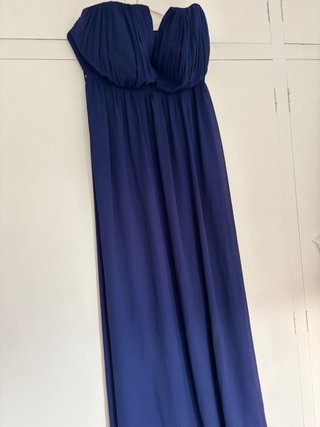 Vestido de fiesta pecho grande