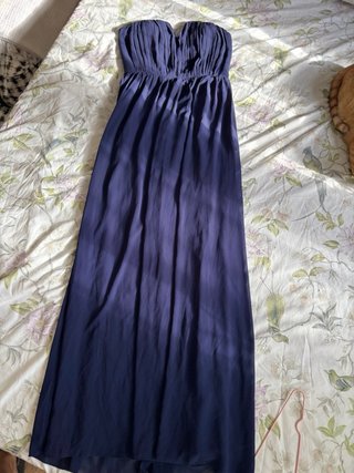Vestido de fiesta pecho grande