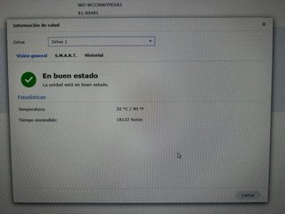 NAS Synology DS218 + 2 HD 2TB WD RED PRO