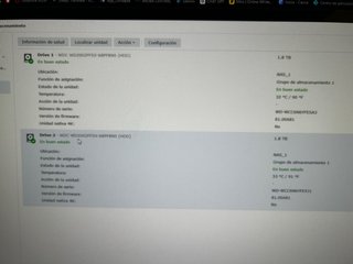 NAS Synology DS218 + 2 HD 2TB WD RED PRO