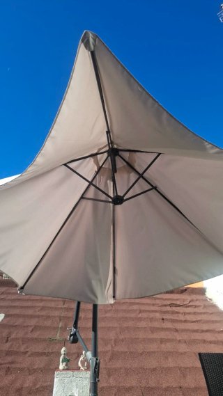 Sombrilla terraza Dunnes Beige