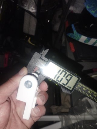 Brazos para toldo blancos