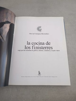 LA COCINA DE LOS FINISTERRES. Manuel Vázquez Monta