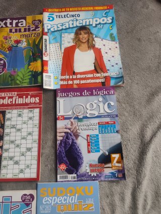 Lote 8 Revistas Pasatiempos