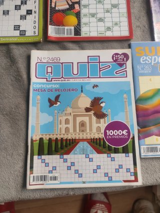 Lote 8 Revistas Pasatiempos