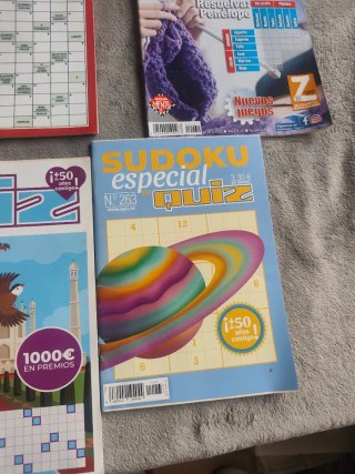 Lote 8 Revistas Pasatiempos