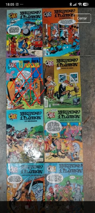 Tebeos Mortadelo y Filemón