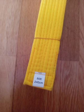 Cinturón Karate Amarillo