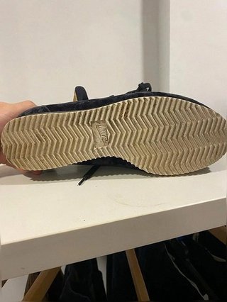 Nike Cortez Terciopelo Negro Dorado Lux Edición Especial Retro Clásicas Zapatillas