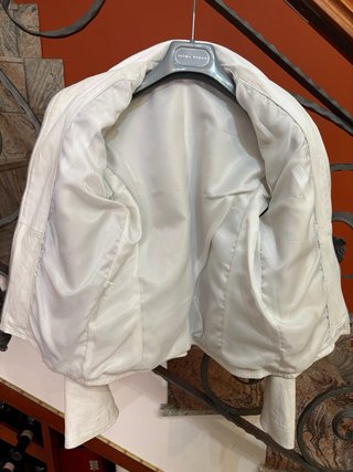Giacca biker donna in vera pelle morbida vintage
