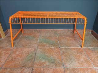 Banco Vasteron Ikea Naranja Metal