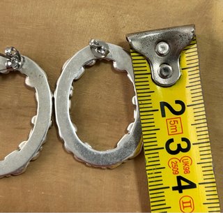 Pendientes filigrana Baño de Plata