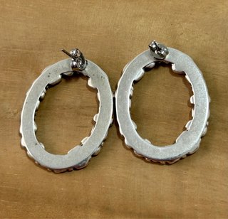 Pendientes filigrana Baño de Plata