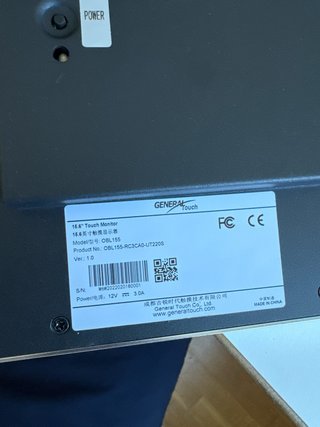 Monitor Táctil OBL 155