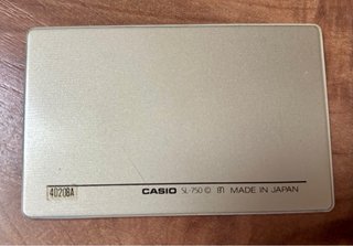 Calculadora Casio SL-750 Film Card