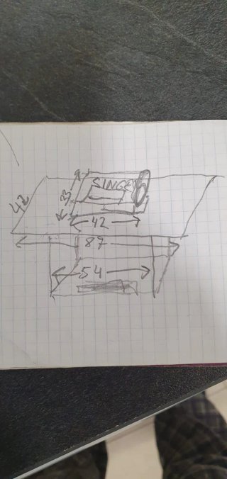 Máquina de coser Singer antigua