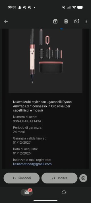 Dyson Airwrap i.d. Ceramic Pink Originale