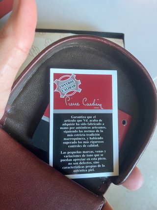 Monedero Pierre Cardin Piel Nuevo