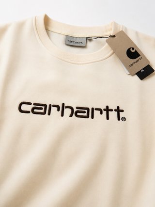 Sudadera Carhartt WIP Talla M Beige Nueva