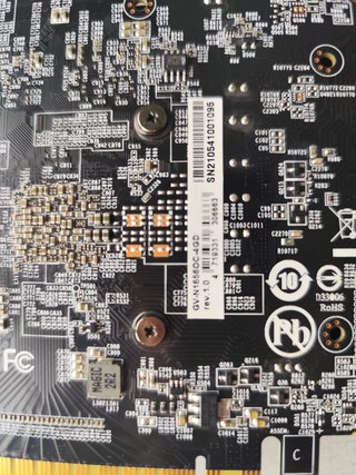 Gigabyte GTX 1650 D6 OC 4G GDDR6