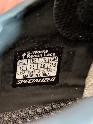 NUEVAS Zapatillas SPECIALIZED S-WORKS RECON T43