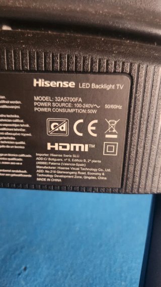 TV Hisense 32A5700FA Android