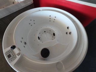 Jacuzzi redondo exterior