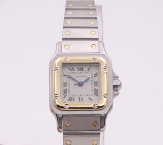 CARTIER Santos Galbee Automatic Acero y Oro 0902