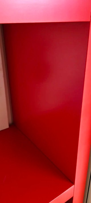 Estantería roja modular