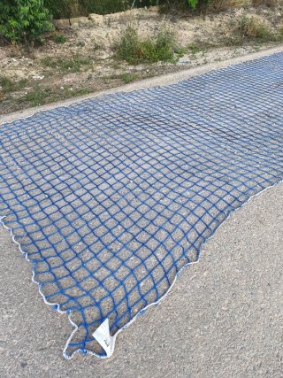 Rete di sicurezza per lavori 3,1x10m blu
