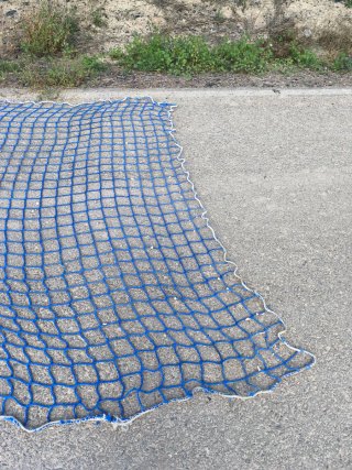 Rete di sicurezza per lavori 3,1x10m blu