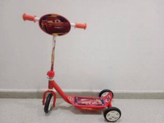 Patinete infantil 3 ruedas Cars