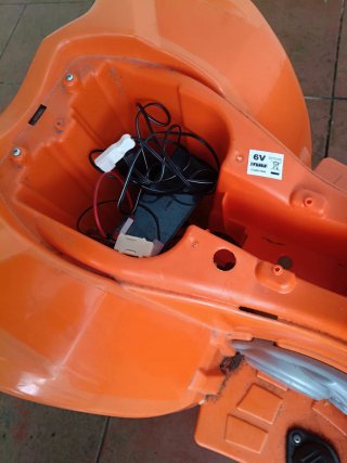 Mini Quad Infantil Naranja