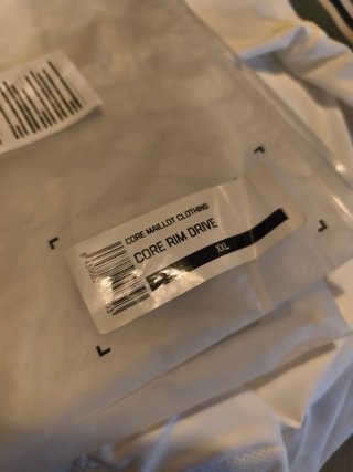 Maillot Siroko Core Rim Drive XXL Blanco